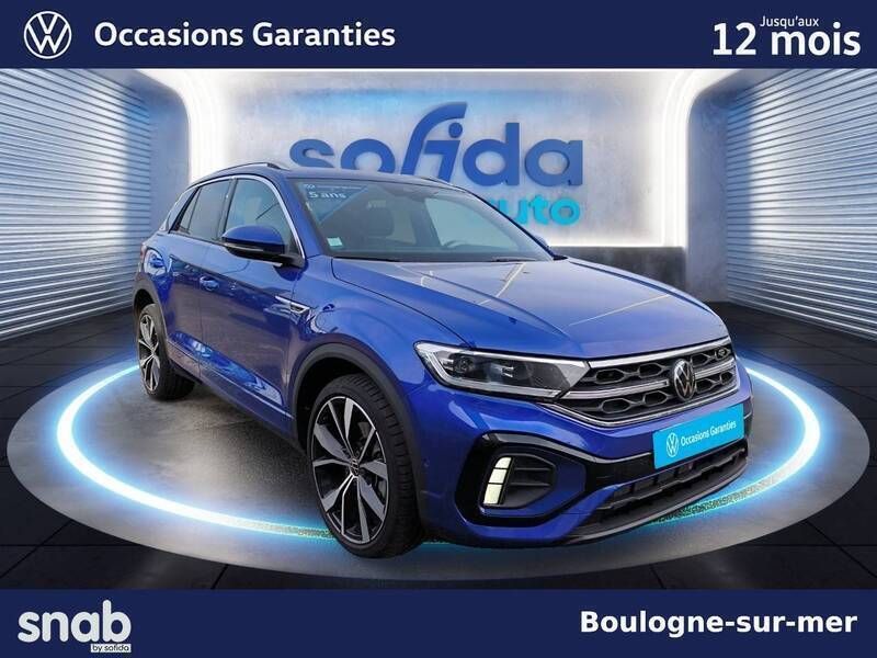 Bleue Utilisé 2023 VW T-Roc R-line SUV | 32 480 € (Prix juste) - Image 1/3