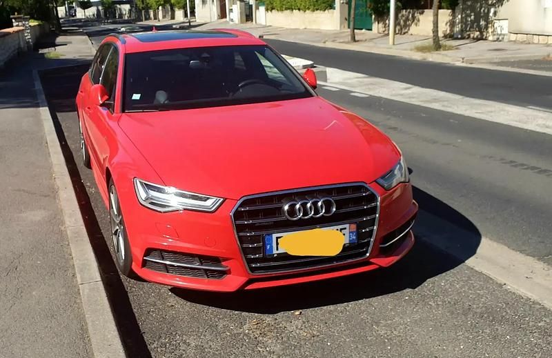 Rouge Occasion 2017 Audi A6 Sport Break | 24 000 € (Prix juste) - Image 1/4