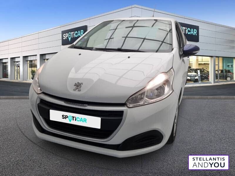 Blanc Utilisé 2018 Peugeot 208 Citadine | 7 390 € (Prix juste) - Image 1/4