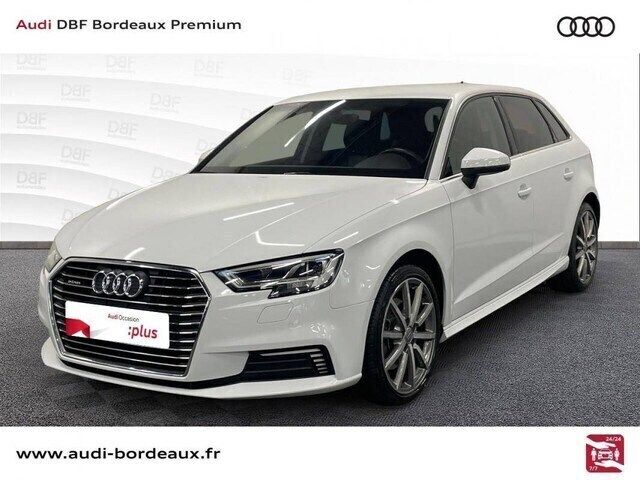 Blanc glacier métallisé Utilisé 2020 Audi A3 Sportback e-tron Design Berline | 24 990 € (Prix juste) - Image 1/4