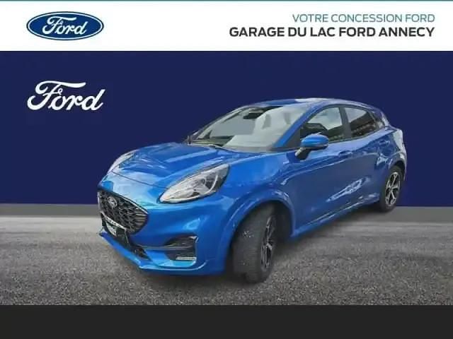 Fashion bleu island métallisée Occasion 2024 Ford Puma ST-Line SUV | 24 990 € (Prix juste) - Image 1/4