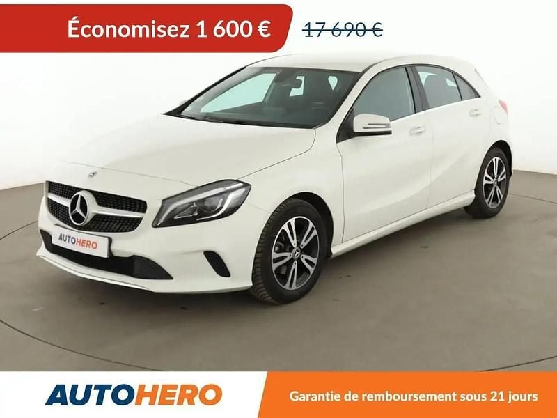Blanc Occasion 2018 Mercedes A180 Berline | 16 090 € (Bon prix) - Image 1/2