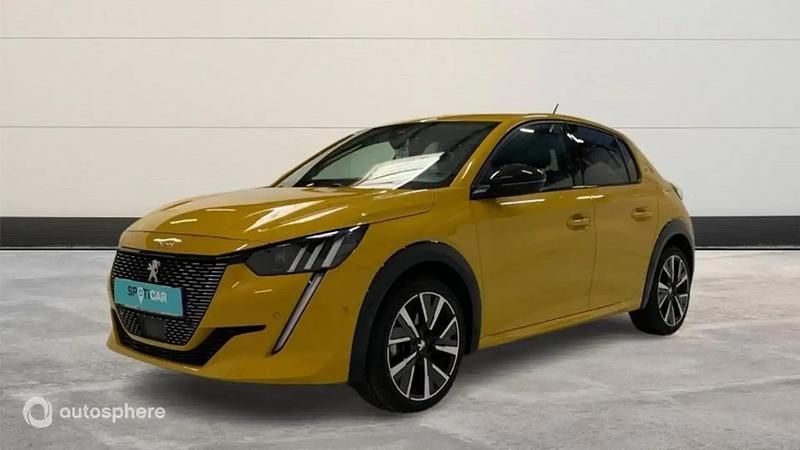 Jaune Utilisé 2022 Peugeot 208 GTi Citadine | 15 499 € (Prix juste) - Image 1/4