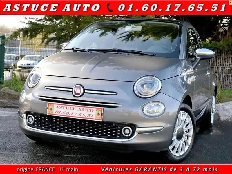 Beige Occasion 2018 Fiat 500 Lounge Berline | 8 469 € (Bon prix) - Image 1/4