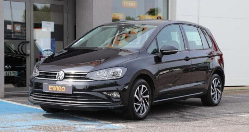 Noir Utilisé 2018 VW Golf Sportsvan Monospace | 14 490 € - Image 1/4