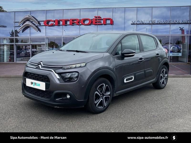 Gris Utilisé 2024 Citroën C3 PureTech Citadine | 11 990 € (Prix juste) - Image 1/4