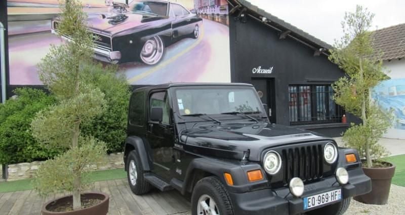 Noir Occasion 2001 Jeep Wrangler Sport SUV | 14 999 € - Image 1/4