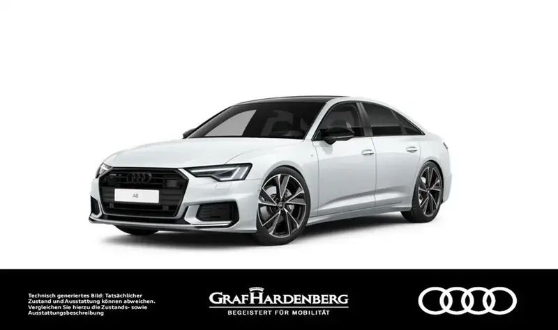 Blanc Utilisé 2023 Audi A6 S-Line Berline | 52 980 € (Prix juste) - Image 1/4