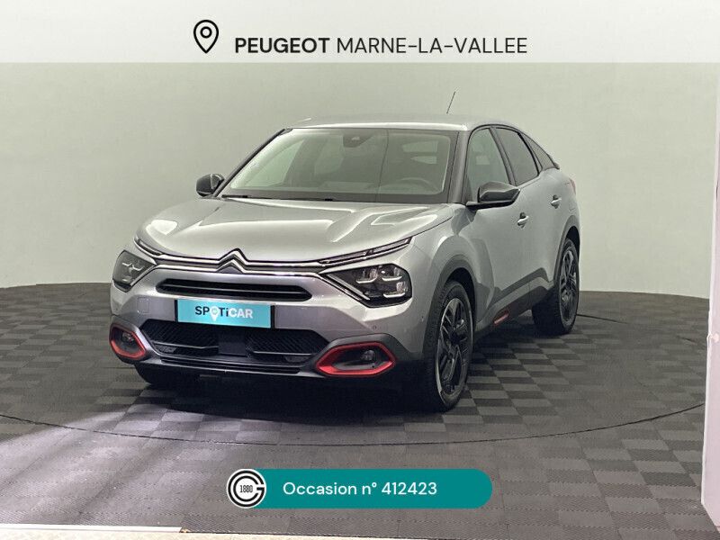 Gris Utilisé 2021 Citroën C4 PureTech Berline | 15 980 € (Prix juste) - Image 1/4