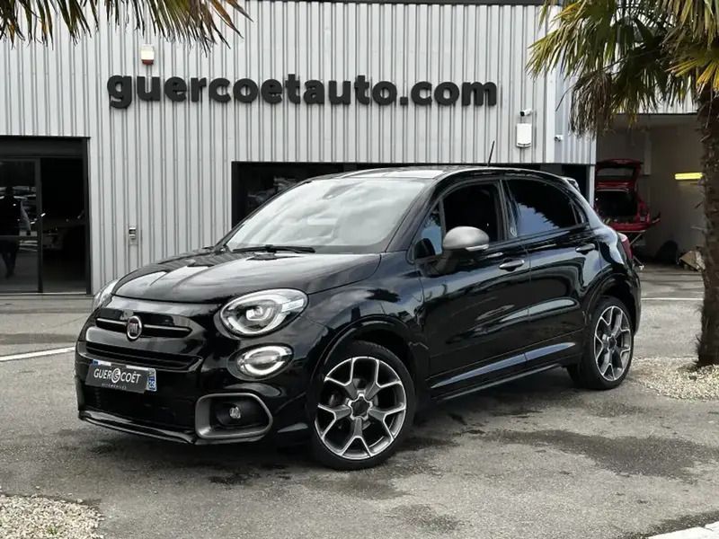 Noir Utilisé 2020 Fiat 500X SUV | 16 990 € (Prix assez cher) - Image 1/4