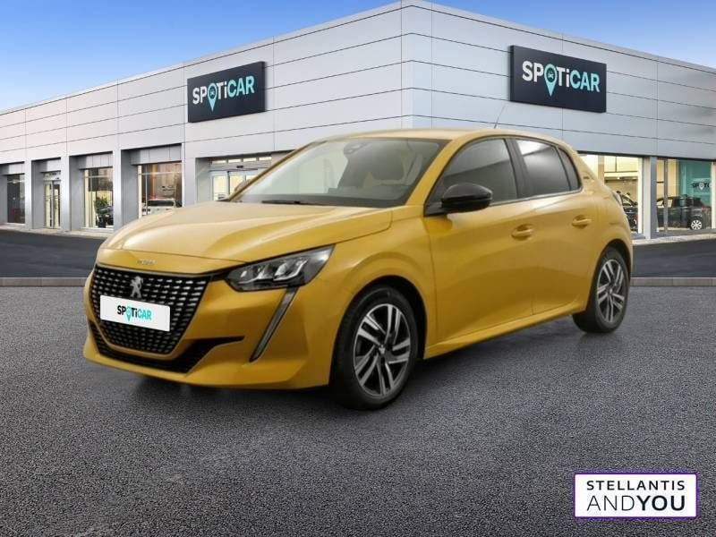 Jaune Utilisé 2023 Peugeot 208 Style Citadine | 13 990 € (Prix juste) - Image 1/3