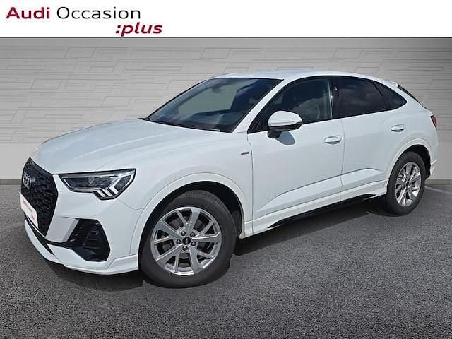 Blanc glacier métallisé Utilisé 2022 Audi Q3 S-Line SUV | 32 697 € (Prix juste) - Image 1/4