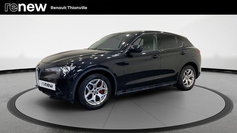 Noir Occasion 2020 Alfa Romeo Stelvio Sprint SUV | 23 499 € (Super prix) - Image 1/4
