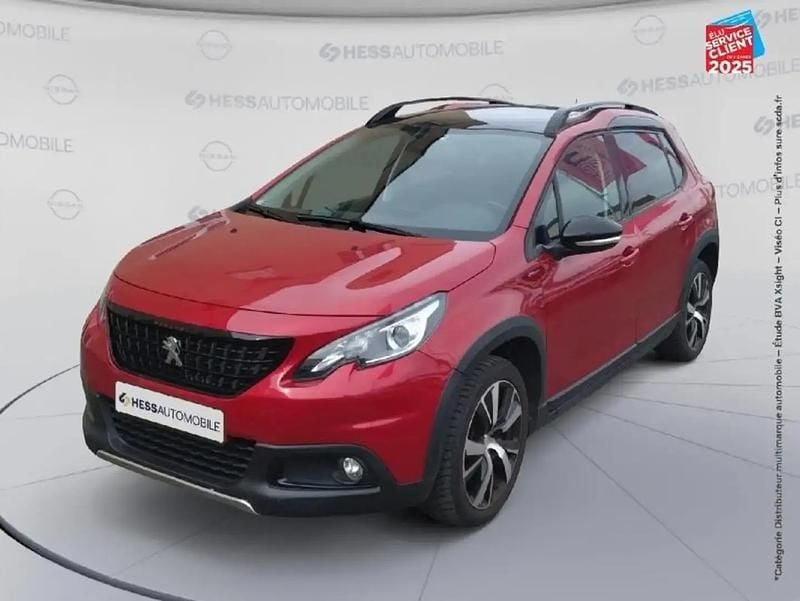 Rouge Utilisé 2019 Peugeot 2008 GT-line SUV | 11 499 € (Super prix) - Image 1/4