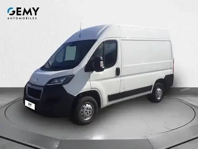P. opaque blanc banquise Occasion 2020 Peugeot Boxer S Van | 17 690 € (Super prix) - Image 1/4