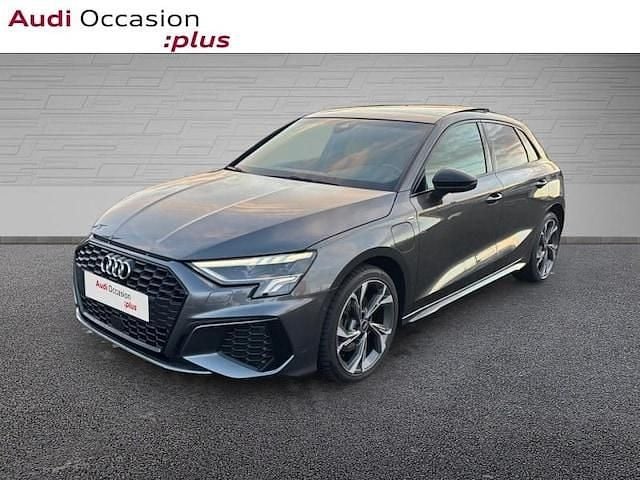 Gris daytona nacré Occasion 2022 Audi A3 Sportback e-tron S-Line Citadine | 29 490 € (Prix juste) - Image 1/4