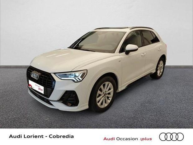 Blanc glacier métallisé Occasion 2024 Audi Q3 S-Line SUV | 42 990 € (Prix juste) - Image 1/4