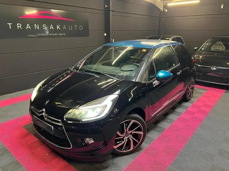 Noir Utilisé 2015 Citroën DS3 Citadine | 6 990 € (Super prix) - Image 1/4