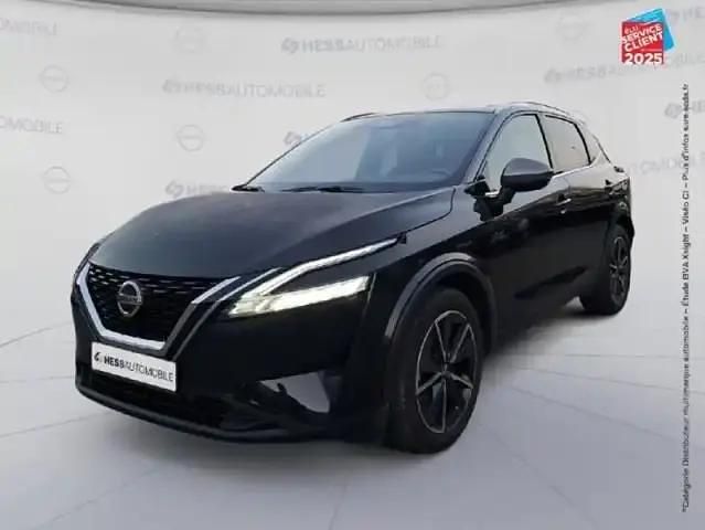 Noir métallisé toit gris squale Occasion 2022 Nissan Qashqai Tekna SUV | 23 999 € (Prix juste) - Image 1/4