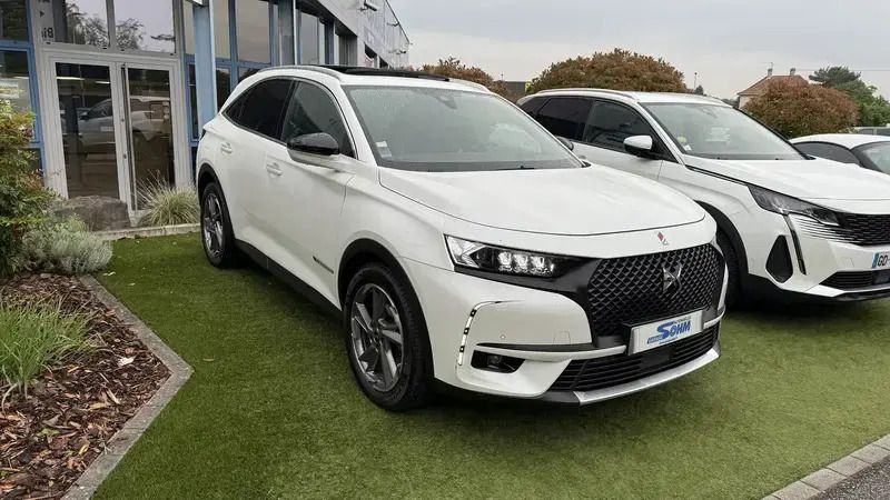 Blanc Utilisé 2019 DS Automobiles DS7 Crossback Performance Line Plus SUV | 28 750 € (Prix cher) - Image 1/4