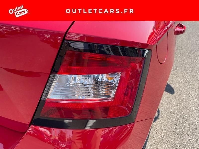 Occasion Skoda Fabia Clever 95 ch (69 kW) 2021 Rouge corrida Citadine