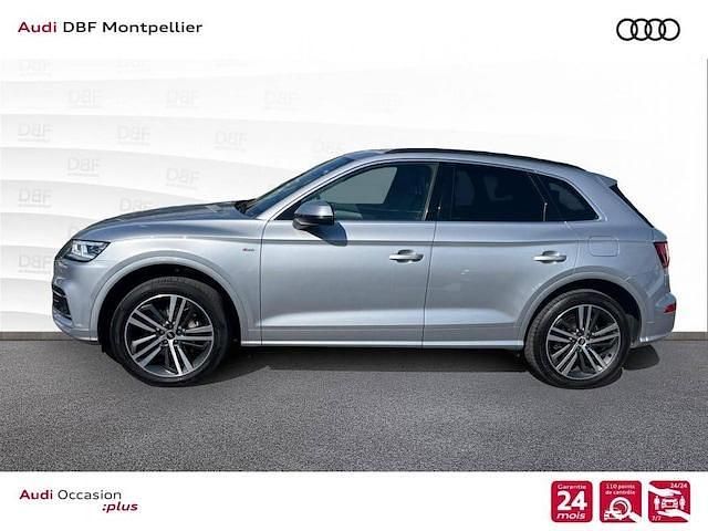 Occasion Audi Q5 S-Line 252 ch (185 kW) 2020 Argent fleuret métallisé SUV