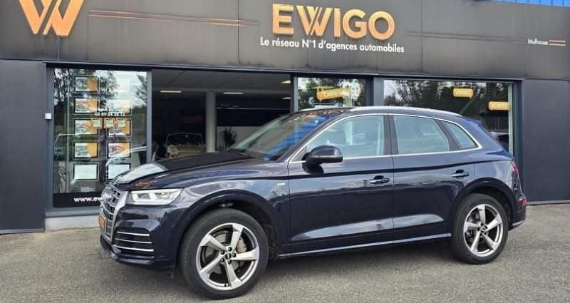 Bleu Utilisé 2019 Audi Q5 S-Line SUV | 29 990 € (Super prix) - Image 1/4