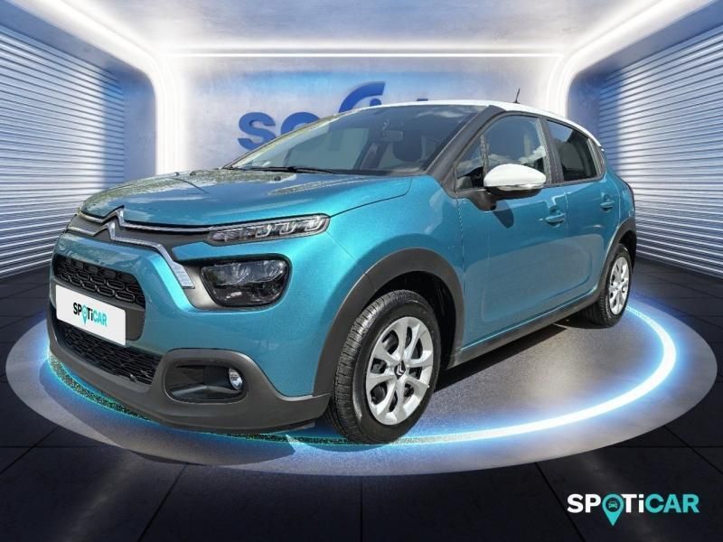 Bleu Utilisé 2023 Citroën C3 Citadine | 13 890 € (Prix juste) - Image 1/3