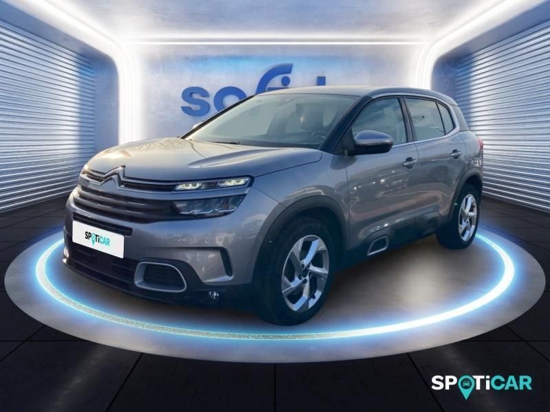 Gris Utilisé 2021 Citroën C5 Aircross Feel SUV | 16 490 € (Bon prix) - Image 1/3