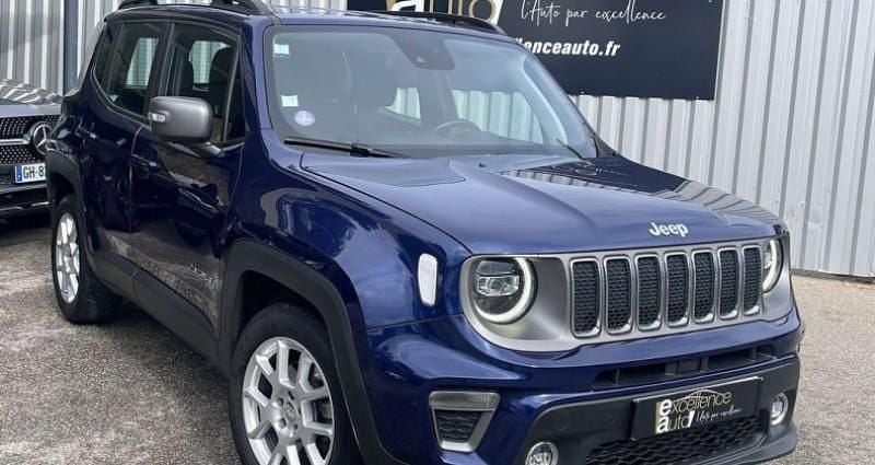 Bleu Occasion 2019 Jeep Renegade Limited SUV | 13 500 € (Bon prix) - Image 1/4
