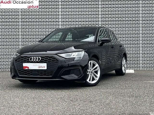 Noir brillant Occasion 2022 Audi A3 Design | 27 990 € (Prix juste) - Image 1/4
