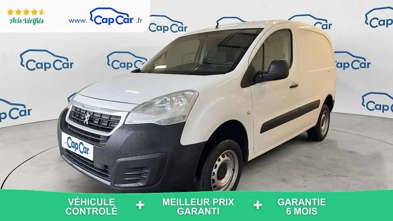 Blanc Occasion 2016 Peugeot Partner Monospace | 10 990 € (Prix assez cher) - Image 1/4