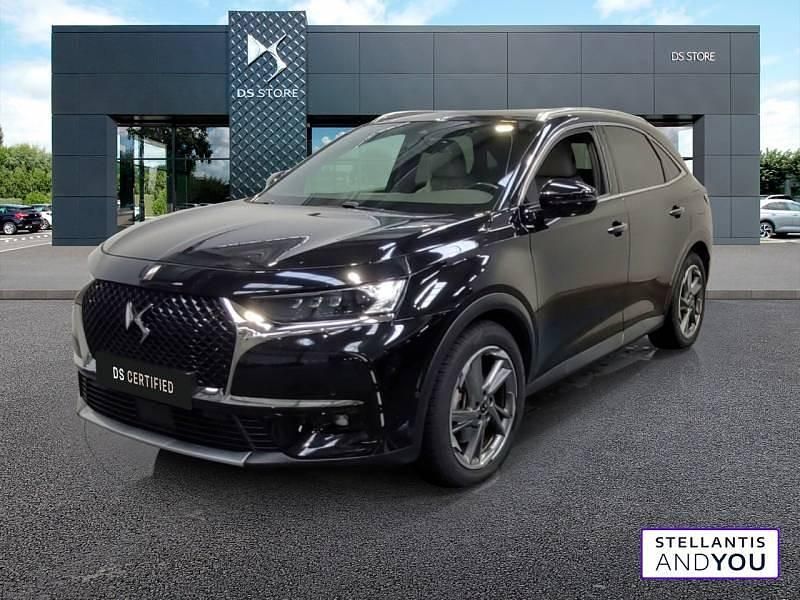 Noir Utilisé 2021 DS Automobiles DS7 Crossback Grand Chic SUV | 26 490 € (Prix juste) - Image 1/4