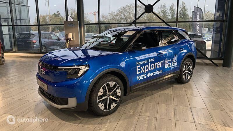 Bleu Nouvelle 2025 Ford Explorer Extended Range SUV | 43 499 € (Prix juste) - Image 1/4