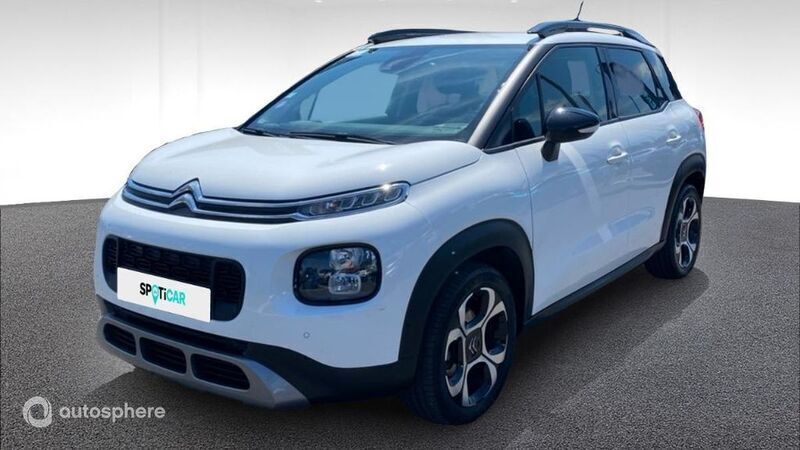 Blanc Utilisé 2018 Citroën C3 Aircross PureTech SUV | 9 772 € (Prix juste) - Image 1/4