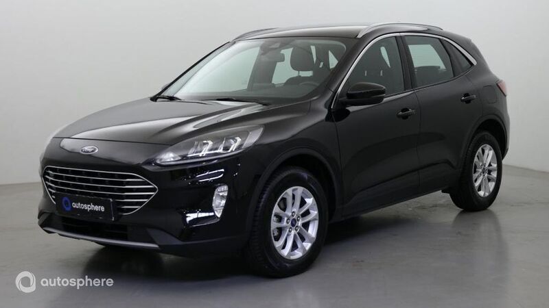 Noir Utilisé 2022 Ford Kuga Titanium SUV | 24 999 € (Prix juste) - Image 1/4
