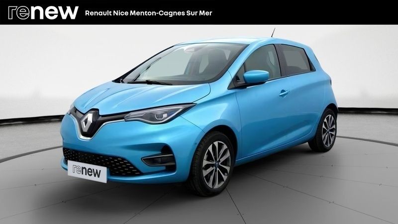 Bleu Utilisé 2021 Renault Zoe Citadine | 11 999 € (Bon prix) - Image 1/3