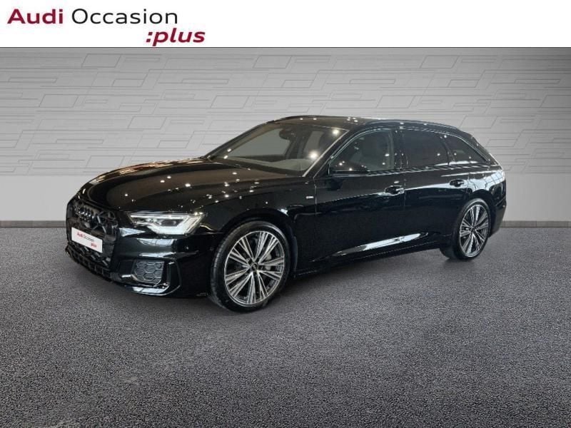 Noir mythic métallisé Utilisé 2025 Audi A6 S-Line Break | 59 900 € (Prix assez cher) - Image 1/4