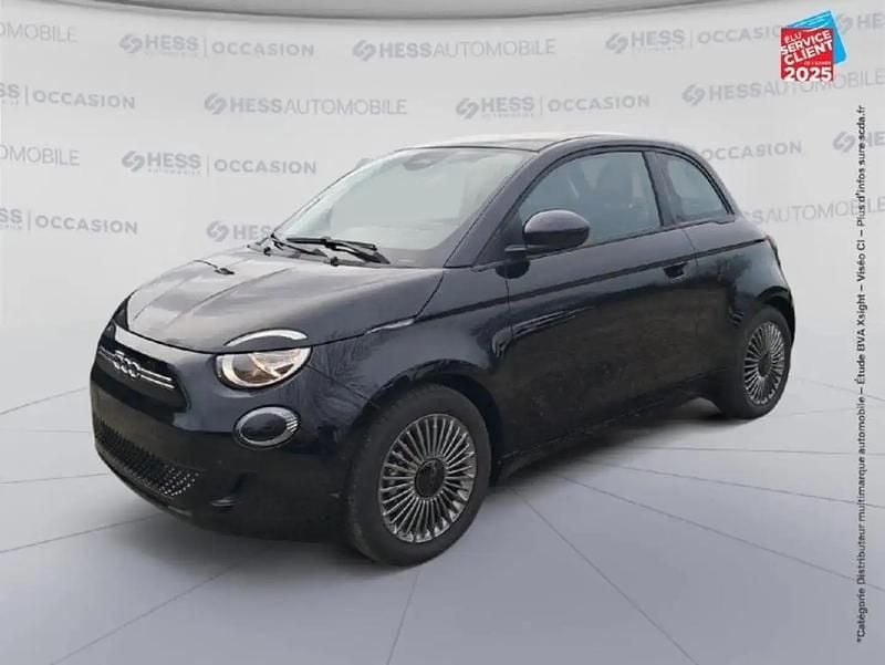 Noir Utilisé 2024 Fiat 500e Berline | 19 499 € (Prix cher) - Image 1/4