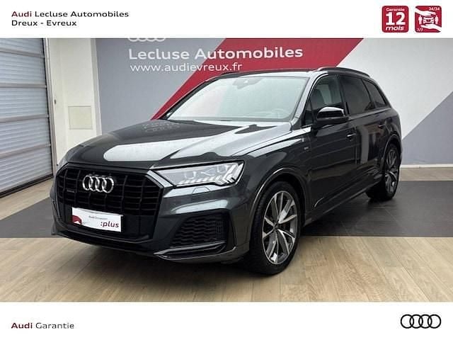Gris daytona nacré Occasion 2021 Audi Q7 Competition SUV | 58 980 € (Prix assez cher) - Image 1/4