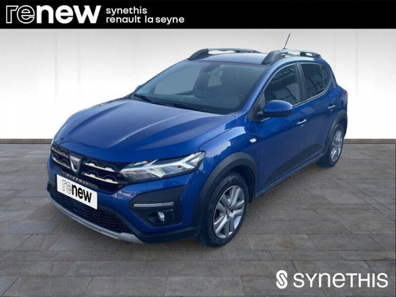 Bleu Utilisé 2021 Dacia Sandero Comfort Citadine | 13 490 € (Prix juste) - Image 1/4