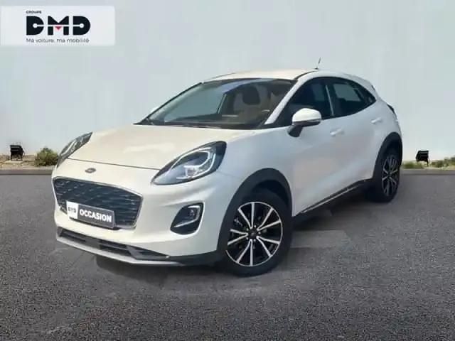 Premium blanc metropolis Occasion 2020 Ford Puma Titanium SUV | 16 690 € (Prix assez cher) - Image 1/4