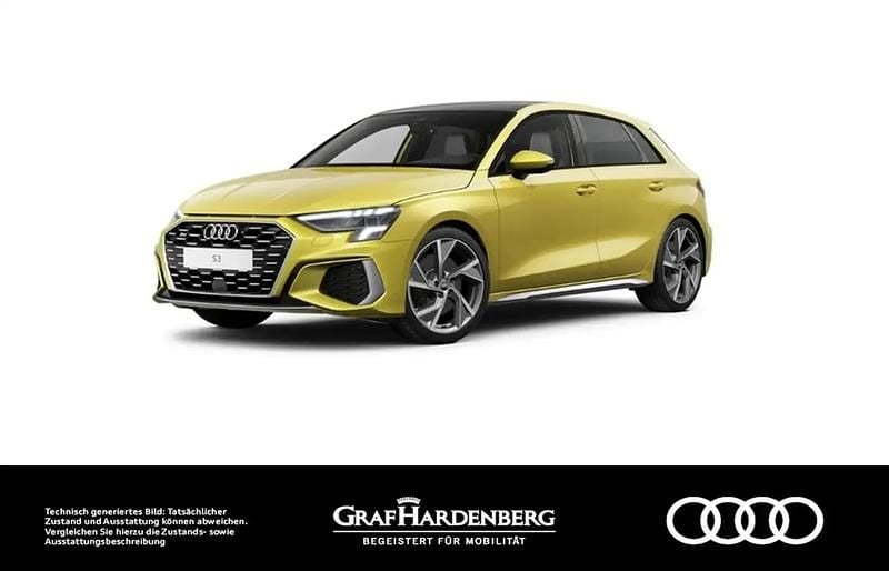 Jaune Utilisé 2022 Audi S3 Sport Berline | 36 980 € (Super prix) - Image 1/4