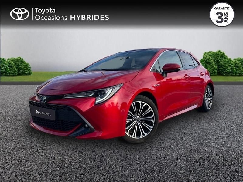 Rouge intense métallisé Occasion 2019 Toyota Corolla Design Berline | 17 990 € (Prix juste) - Image 1/4