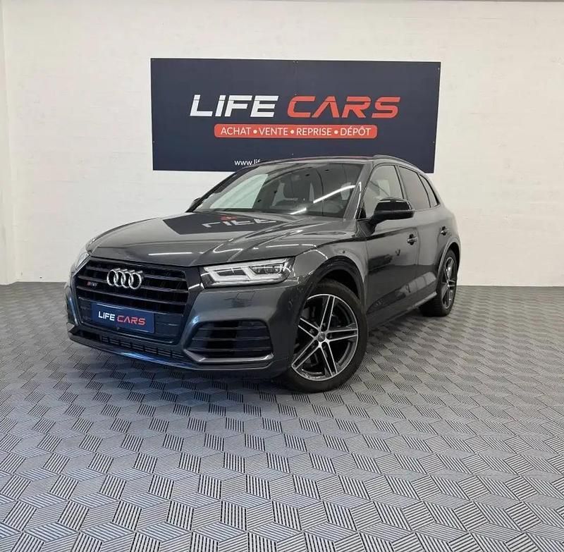Gris Utilisé 2019 Audi SQ5 Sport SUV | 52 990 € (Prix juste) - Image 1/4