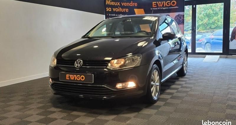 Occasion VW Polo LOUNGE 91 ch (66 kW) 2016 Noir Citadine