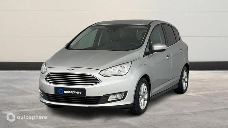Gris Occasion 2018 Ford C-MAX Titanium Monospace | 15 499 € (Prix juste) - Image 1/4
