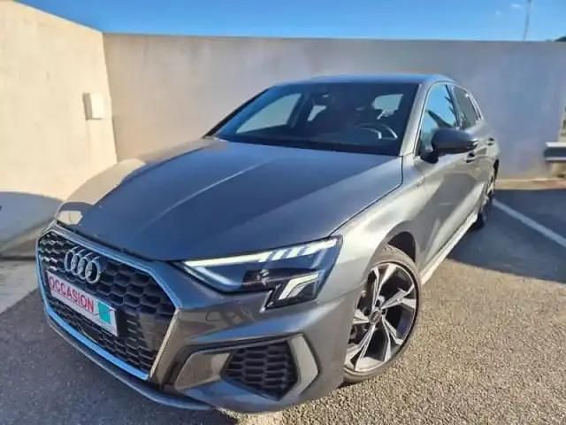Gris daytona nacré Occasion 2023 Audi A3 S-Line Berline | 29 990 € - Image 1/4