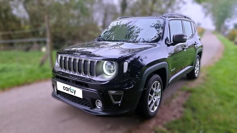 Noir Occasion 2019 Jeep Renegade Limited SUV | 11 390 € (Bon prix) - Image 1/4