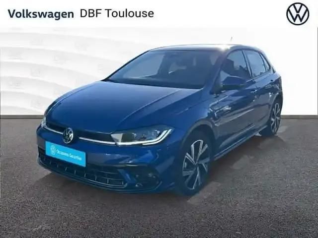 Bleu Occasion 2024 VW Polo R-line Berline | 21 990 € (Prix cher) - Image 1/4